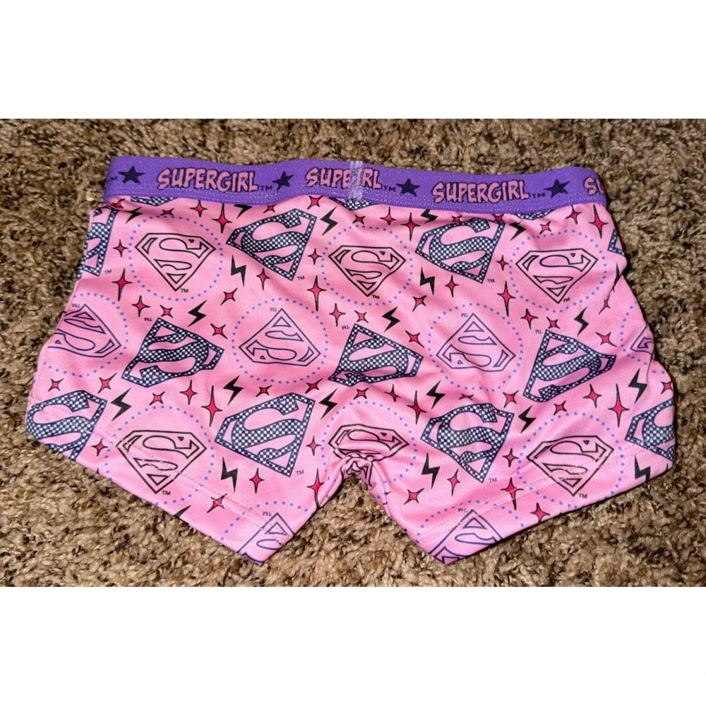 DC Comics Girls Supergirl 4 Pack Girl Shorts Underwear (NWT) Size 4
